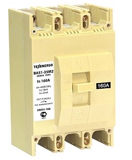 Выключатель автоматический ВА51-35М2 340010 УХЛ3 160А