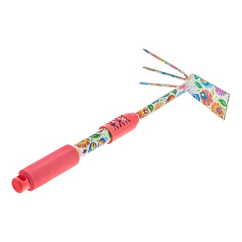 Мотыжка "FEONA" "ЖАР-ПТИЦА" двойная, 410мм (127-0410)