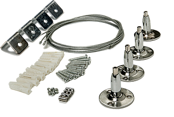 Подвес к панели светодиодной на тросах LP-КПТ