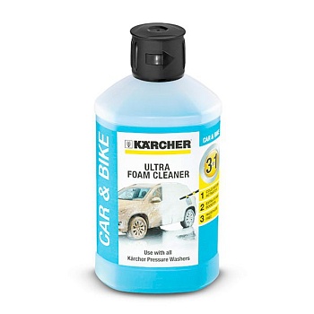 Автомобильный эко-шампунь /бесконт. мойки UltraFoamCleanеr "KARCHER"  (1л) RM615(6.295-744)