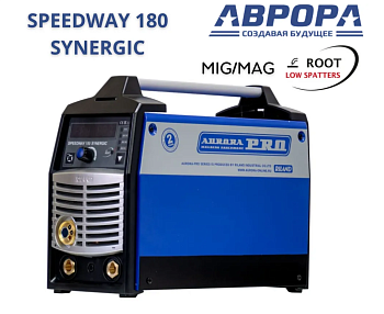 Полуавтомат сварочный инверторного типа "AURORA" SPEEDWAY 180 IGBT 10-180А, 220В, 7,1 кВт