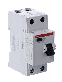 Выключатель диф. тока 2п 63А 30мА тип AC Basic M BMF41263 ABB 2CSF602041R1630