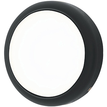 Светильник светодиодный ВЛАГОЗАЩИЩЕННЫЙ круг"Elektrostandard" Imatra 15Вт/18Вт 6500/4200К черн./бел.