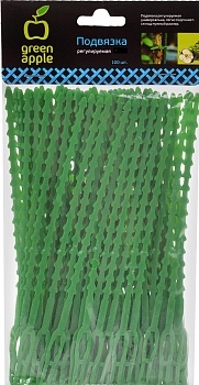 Подвязка "GREEN APPLE" регулируемая 17 см,  GTT-25