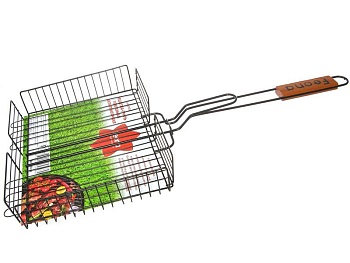 Решетка-гриль "FEONA" 31x25x5 хромир. (203 608)